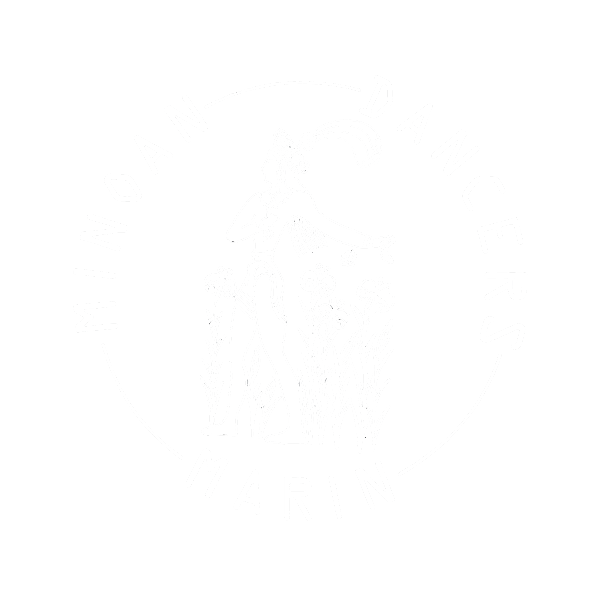 Minoan Dancers Marin Logo