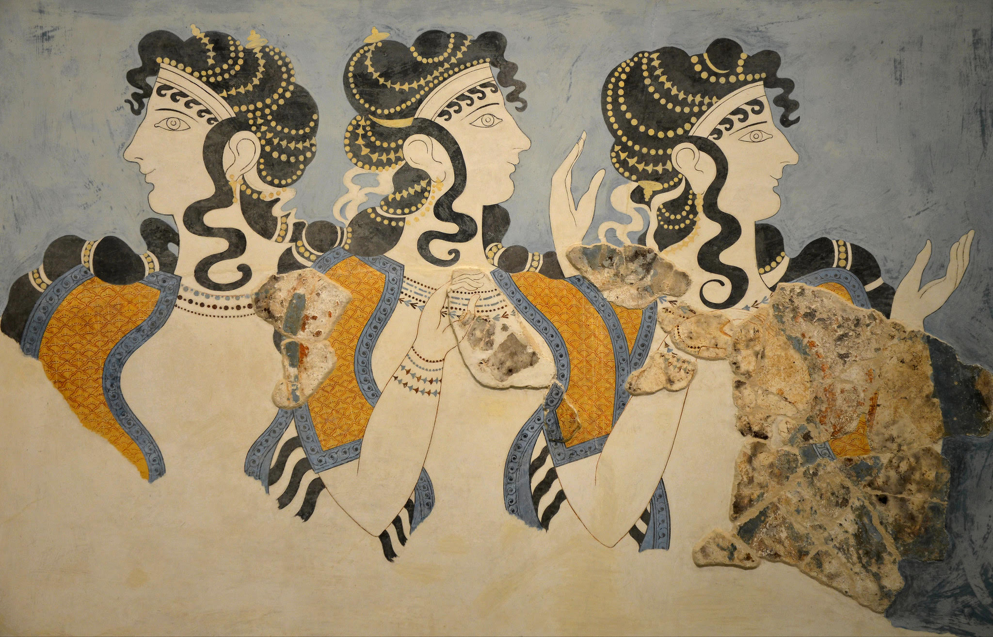 Minoan Fresco Banner